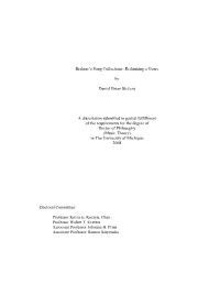 Brahms's Song Collections," in Brahms Studies: Analytical and Historical Perspectives, Ed