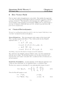 Quantum Field Theory I, Chapter 6