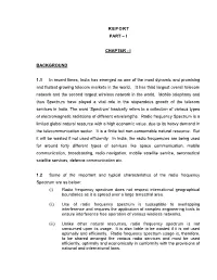Draft Report of the PAC on 2G and 3G Spectrum Allocation