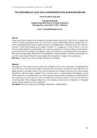 83 the Strategies of Coca-Cola's Expansion In