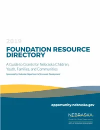 Foundation Resource Directory