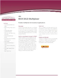 IDC MUX-5012I