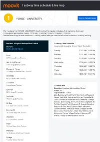 1 Subway Time Schedule & Line Route
