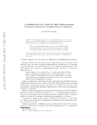 A Mathematician's View of the Unreasonable Ineffectiveness Of