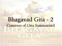 Bhagavad Gita-Chapter 02