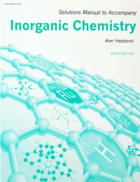 Cha'pter 8 Physical Techniques in Inorganic Chemistry