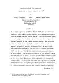 Dirichlet Forms and Diffusion Processes on Rigged Hilbert Spaces*