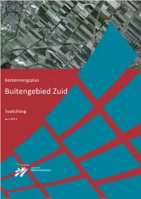 Bestemmingsplan Buitengebied Zuid
