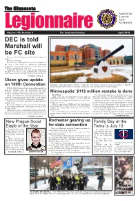 DEC Is Told Marshall Will Be FC Site