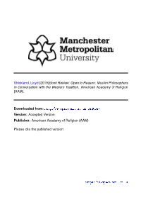 Downloaded From: Version: Accepted Version Publisher: American Academy of Religion (AAM)