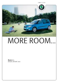Škodaauto ANNUAL REPORT 2006