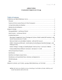 Amos Yong Complete Curriculum Vitae
