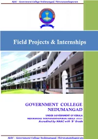 Field Projects & Internships