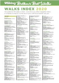 Routes Index 2020