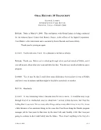 Interview Transcript