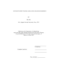 Socioeconomic Change and Language Endangerment