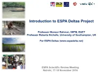 ESPA Deltas Project