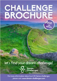 For More Information About Our UK Series Challenges Please Visit