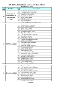 SBLFMF Bank and Branch Code