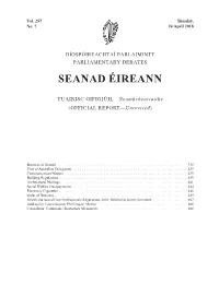 Seanad Éireann