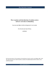 The Reception and Introduction of Asylum Seekers and New Arrivals in Gothenburg