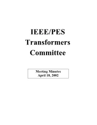 IEEE/PES Transformers Committee