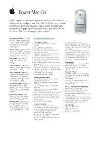 Power Mac G4
