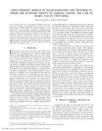 THE CASE of MOSEL VALLEY VINEYARDS Orley Ashenfelter and Karl Storchmann*