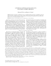 A Review of Lichenology in Saint Lucia Including a Lichen Checklist
