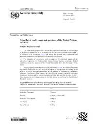 General Assembly Distr.: General 8 February 2021