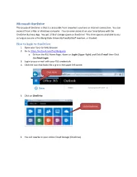 How-To-Use-Microsoft-Onedrive.Pdf