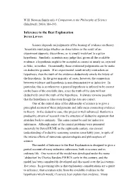 Inference to the Best Explanation (Article)