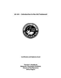 Introduction to the Old Testament