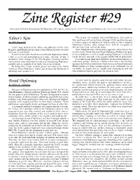 List of US Zines (PDF)