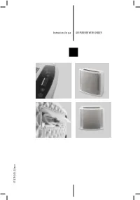 Air Purifier with Ioniser Instructions For