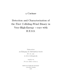 Eta Carinae Detection and Characterisation of the First