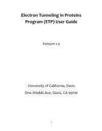 ETP) User Guide