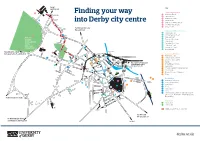 Finding Your Way Into Derby City Centre