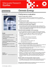 Genesis Energy
