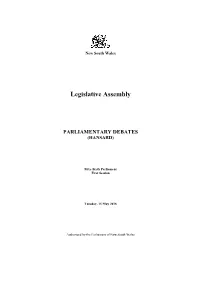 Legislative Assembly