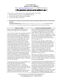 The Centurion's Servant and the Widow's