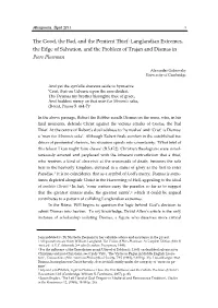 The Good, the Bad, and the Penitent Thief: Langlandian Extremes, the Edge of Salvation, and the Problem of Trajan and Dismas in Piers Plowman