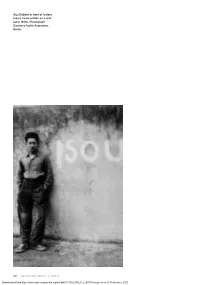 22 Doi:10.1162/GREY a 00114 Guy Debord in Front of Isidore Isou's Name Written on a Wall, Early 1950S. Photograph. Courtesy Ar
