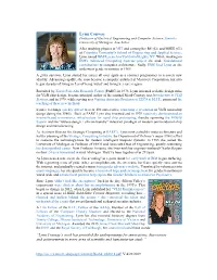 Lynn Conway Professor of Electrical Engineering and Computer Science, Emerita University of Michigan, Ann Arbor