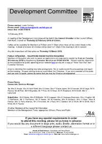 Agenda, So As to Save Any Unnecessary Waiting by Members of the Public Attending for Such Applications