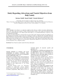 Study Regarding Attractions and Tourist Objectives from Dolj County