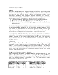 1 Cumulative Impact Analysis Purpose This