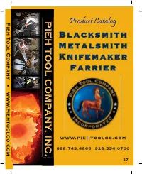 Blacksmith Metalsmith Knifemaker Farrier •