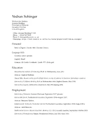 Vedran Sohinger