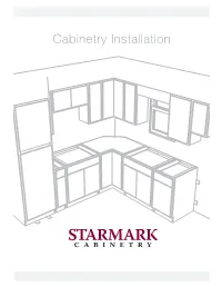 How to Install Cabinets
